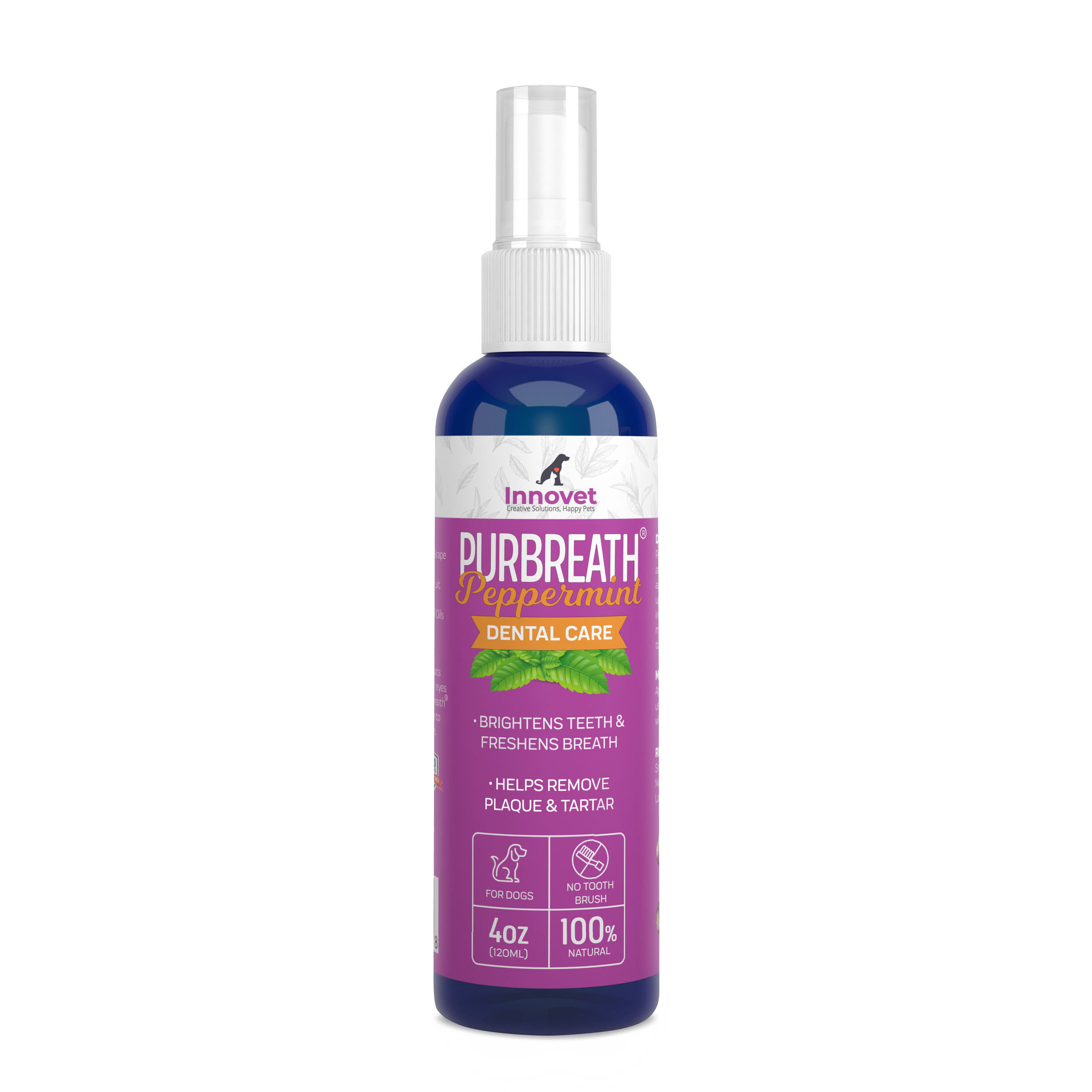 100 Natural Dog breath teeth cleaning Innovet Pet