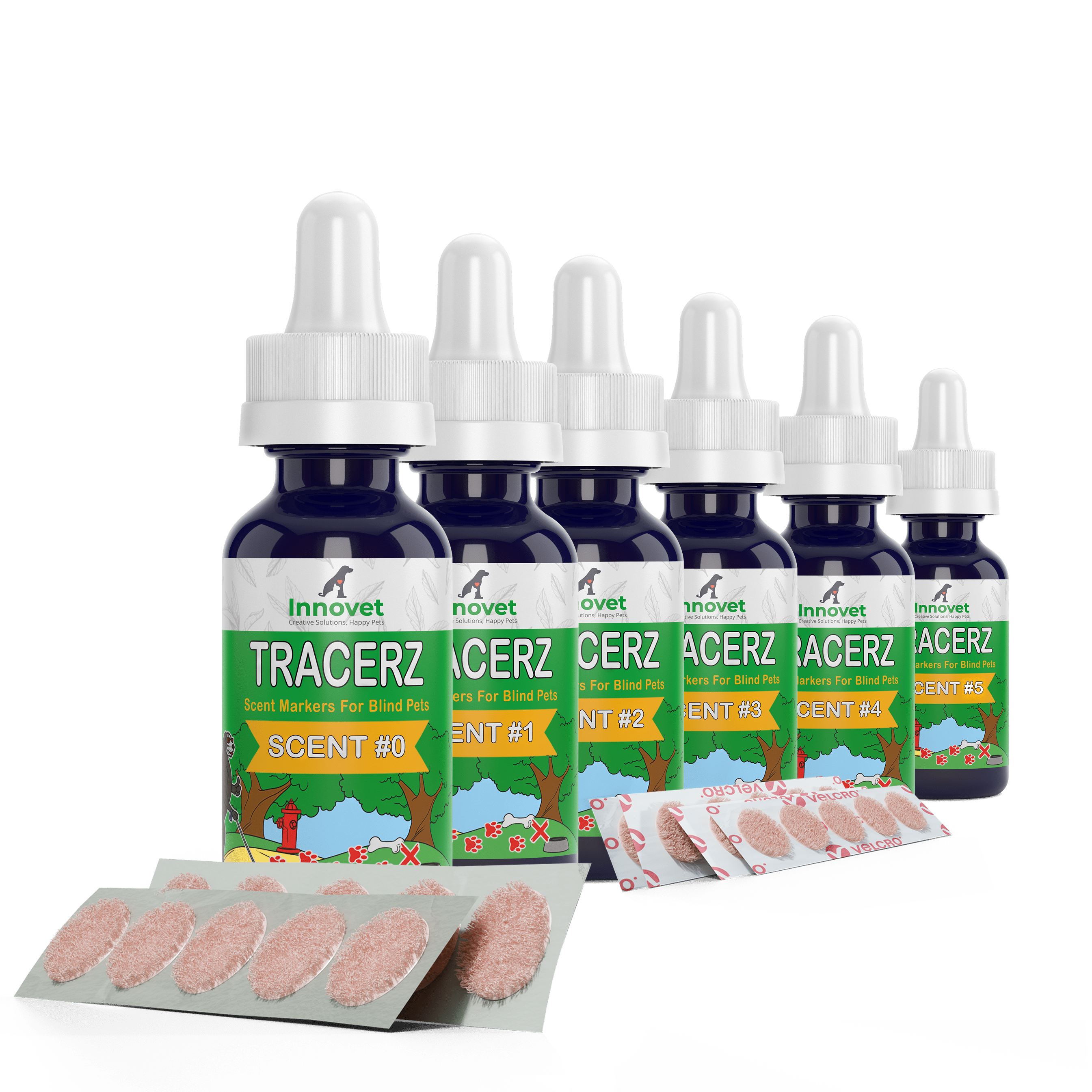 Tracerz® Scent Markers for Blind Dogs