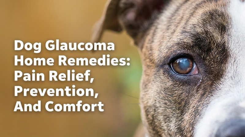 Dog Glaucoma Home Remedies: Pain Relief, Prevention, And Comfort