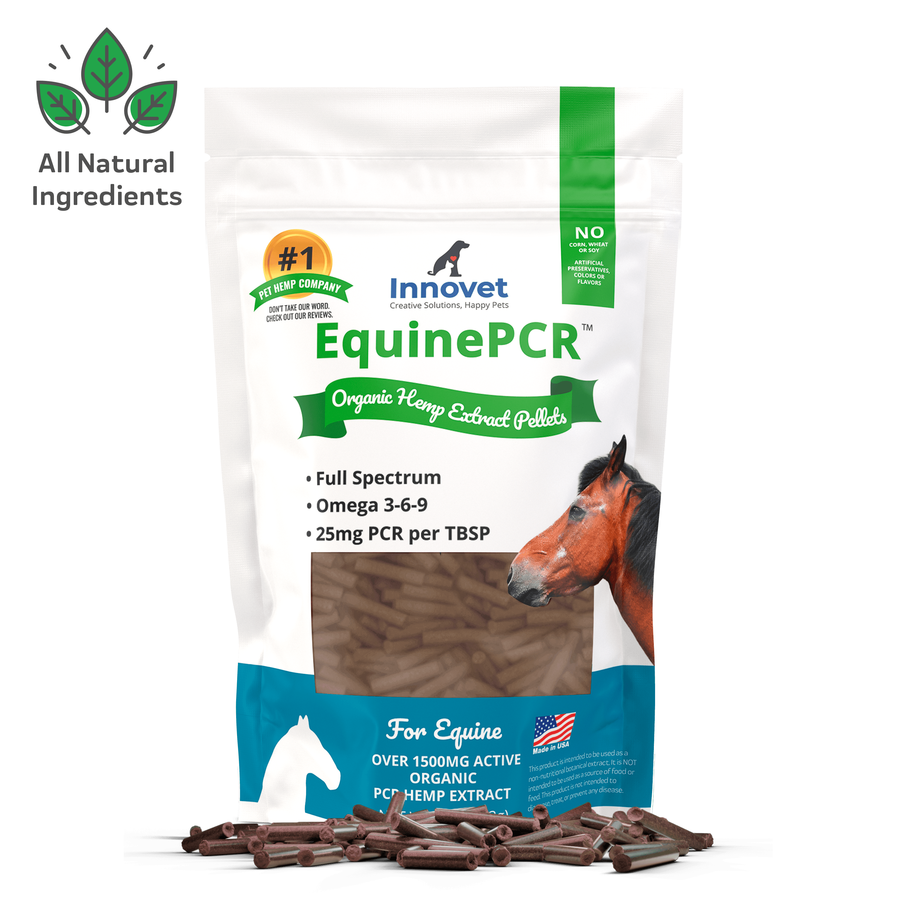 Equine PCR - Hemp Pellets for Horses