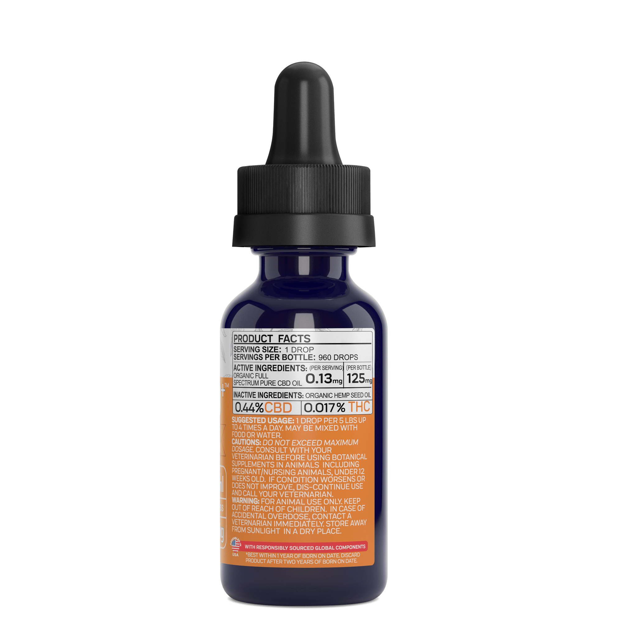 The #1 Rated CBD Oil for Cats - 100% Organic Full Spectrum